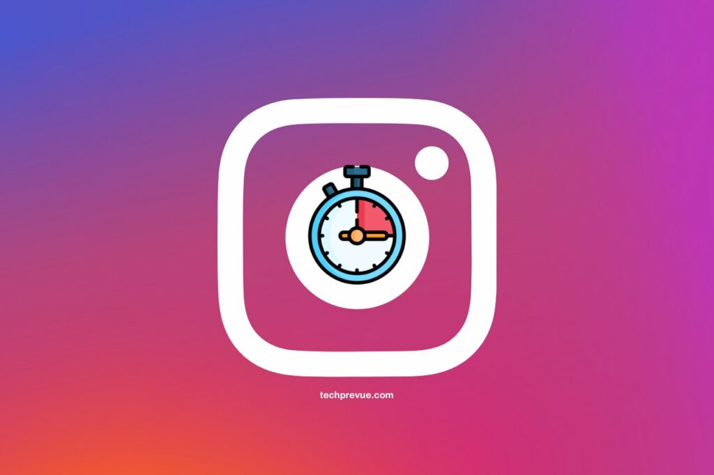 How to put a timer on Instagram