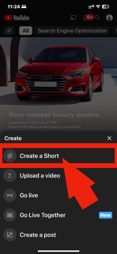 Create a short button