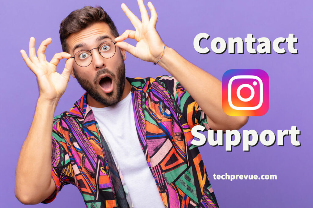 How to contact Instagram support