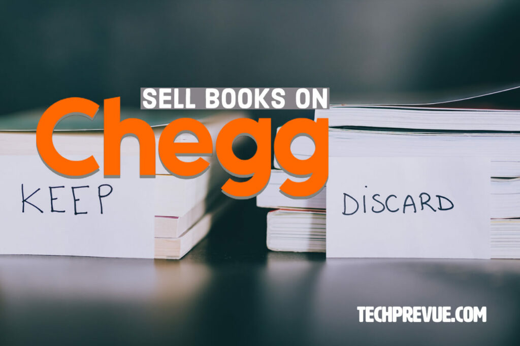 How to sell books on Chegg