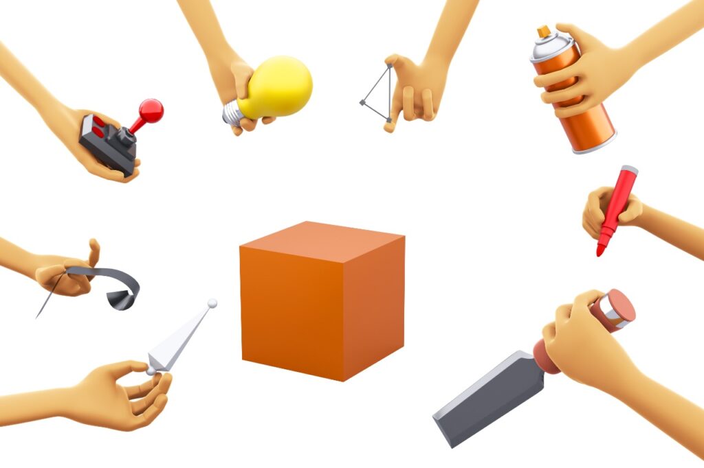The difference between 3D sculpting and 3D modeling