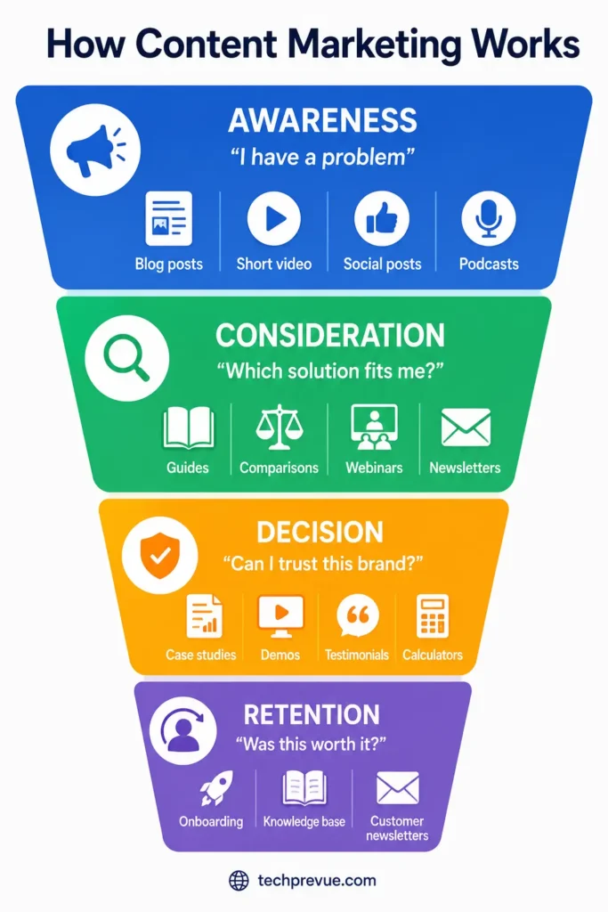 How content marketing works
