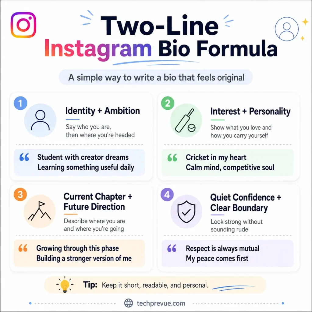 2 line Instagram bio formula 2 line Instagram bio formula