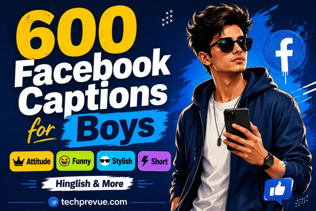 Facebook captions for boys – funny attitude style short