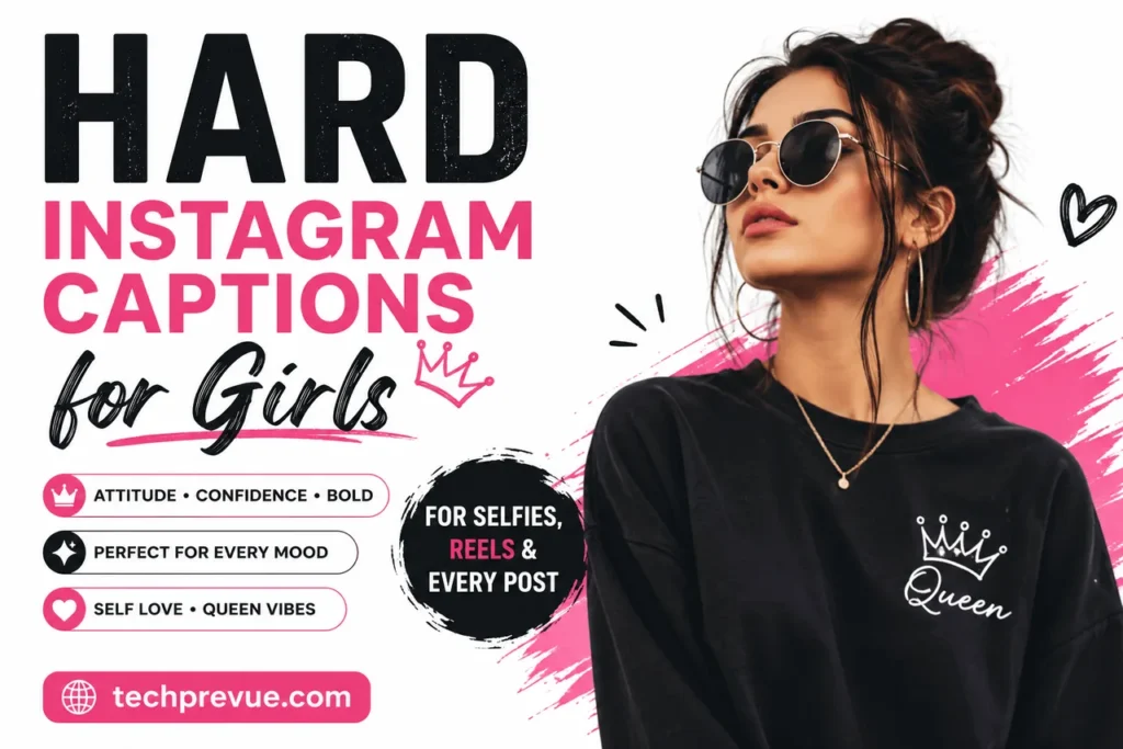 Hard Instagram Captions for Girls