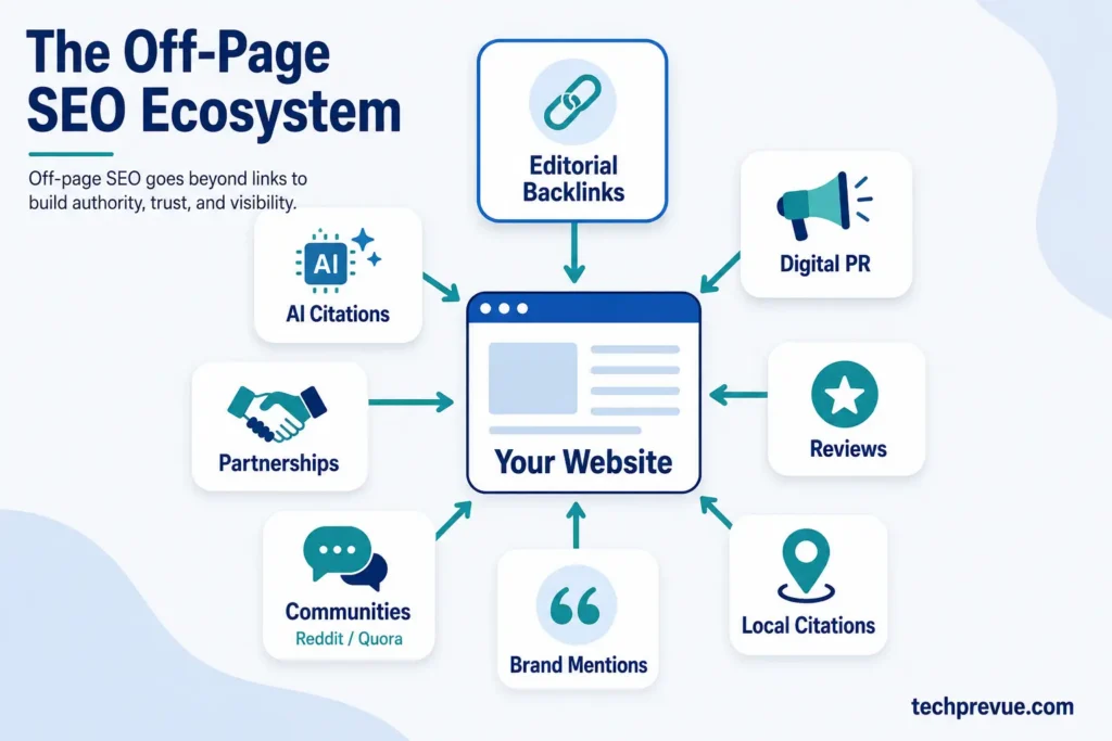 Off-page SEO ecosystem Off-page SEO ecosystem