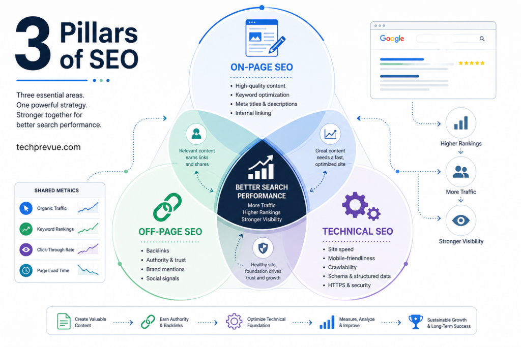 Pillars of SEO