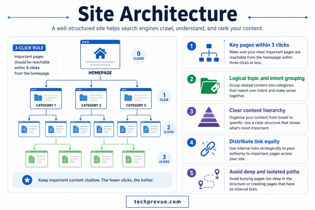 Your website architecture goals