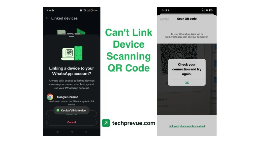 Whatsapp Web login QR code not working